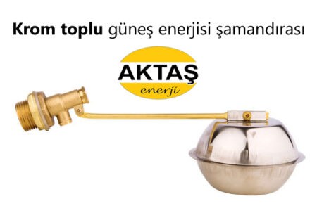 Krom toplu güneş enerji şamandırası
