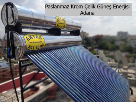 Paslanmaz Krom Çelik Güneş Enerjisi Fiyatları