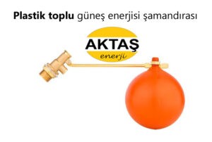 Plastik toplu güneş enerji şamandırası